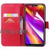 NOMO LG G7 ThinQ Case with Screen Protector LG G7 Wallet Case LG G7 ThinQ Flip Case PU Leather Emboss Mandala SUN Flower Folio Magnetic Kickstand Cover with Card Slots for LG G7 ThinQ/LG G7 Rose - B07DLYSS9Y
